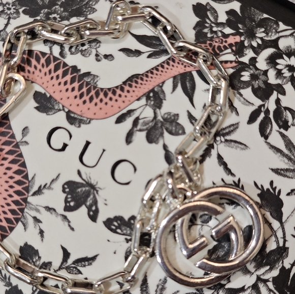 Gucci Sterling Silver Interlocking G bracelet NWT - Picture 4 of 7